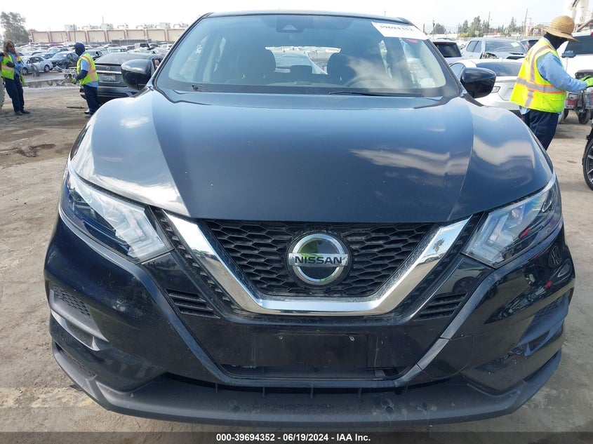VIN JN1BJ1AV7MW320735 2021 NISSAN ROGUE SPORT S FWD XTRONIC CVT