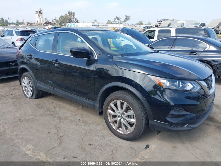 VIN JN1BJ1AV7MW320735 2021 NISSAN ROGUE SPORT S FWD XTRONIC CVT