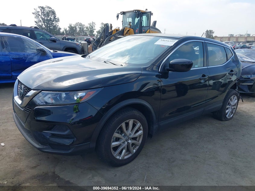 VIN JN1BJ1AV7MW320735 2021 NISSAN ROGUE SPORT S FWD XTRONIC CVT