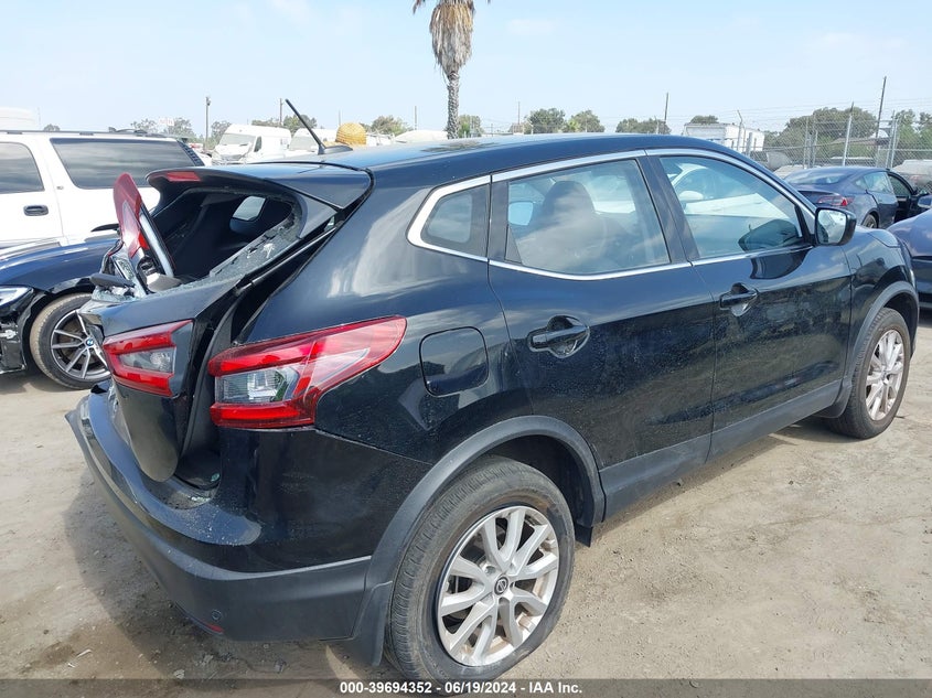 VIN JN1BJ1AV7MW320735 2021 NISSAN ROGUE SPORT S FWD XTRONIC CVT