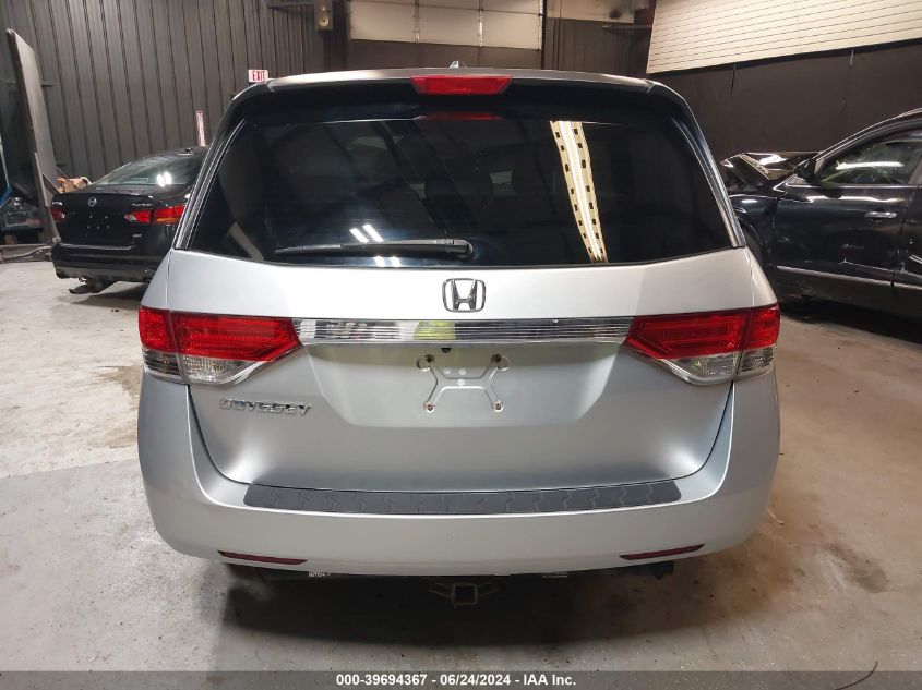 2015 Honda Odyssey Ex-L VIN: 5FNRL5H67FB010894 Lot: 39694367