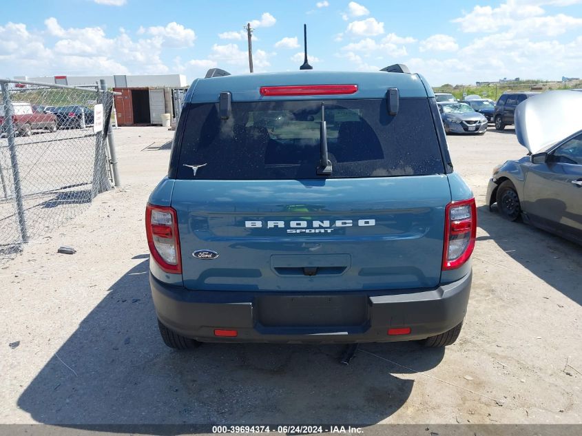 2021 Ford Bronco Sport Big Bend VIN: 3FMCR9B67MRB31369 Lot: 39694374