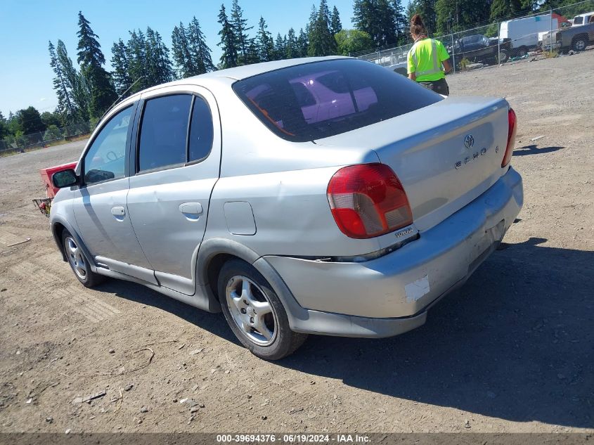 2002 Toyota Echo VIN: JTDBT123X20228927 Lot: 39694376