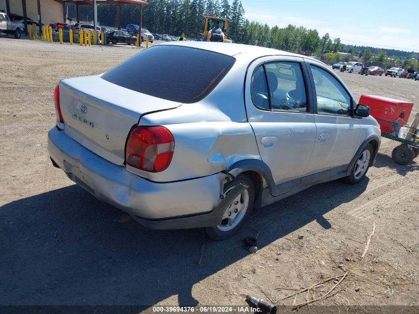 2002 Toyota Echo VIN: JTDBT123X20228927 Lot: 39694376