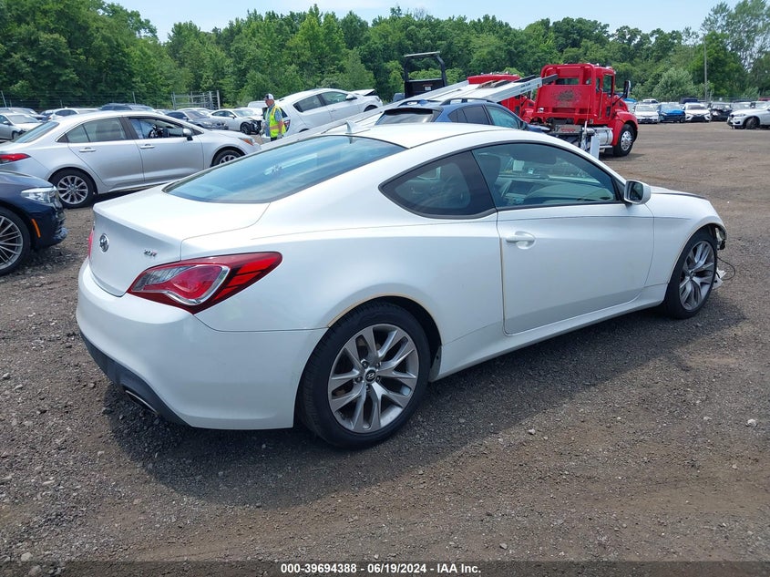 2013 Hyundai Genesis 2.0T VIN: KMHHT6KD2DU109261 Lot: 39694388