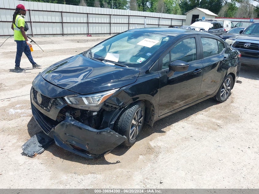 2021 NISSAN VERSA SV XTRONIC CVT - 3N1CN8EV9ML895596