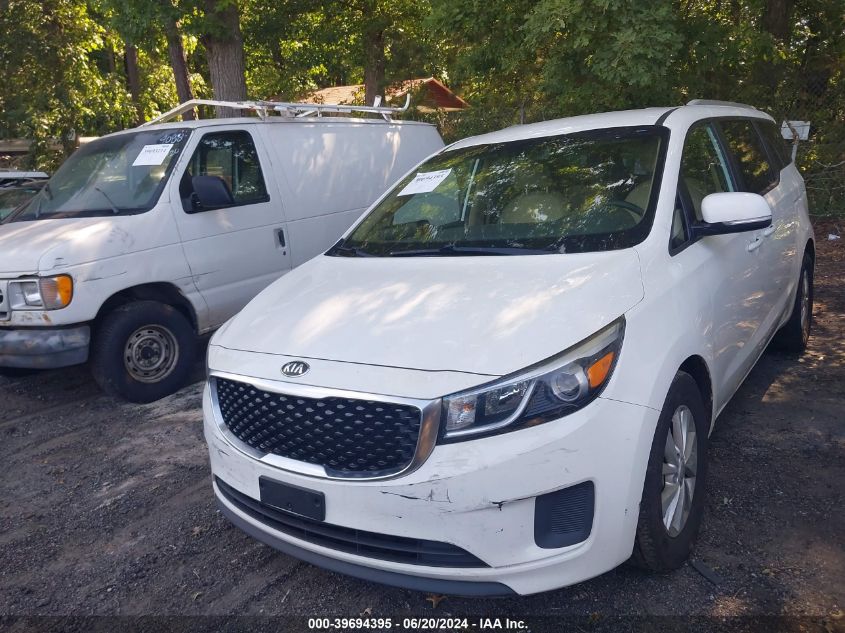 2016 Kia Sedona Lx VIN: KNDMB5C1XG6089466 Lot: 39694395