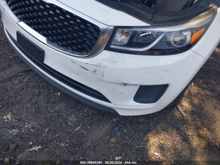 2016 Kia Sedona Lx VIN: KNDMB5C1XG6089466 Lot: 39694395