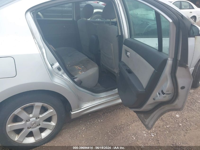 2010 Nissan Sentra 2.0Sr VIN: 3N1AB6AP8AL721364 Lot: 39694414