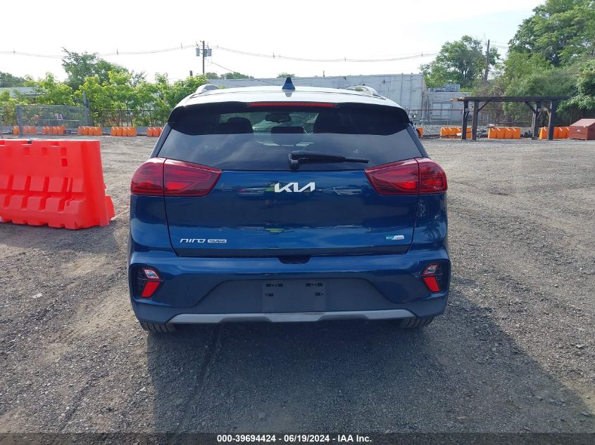 2022 Kia Niro Touring Se VIN: KNDCC3LC5N5522466 Lot: 39694424