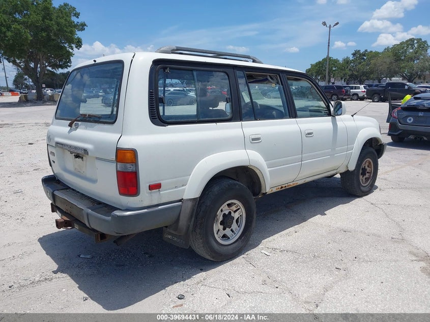 1991 Toyota Land Cruiser Fj80 VIN: JT3FJ80W7M0003496 Lot: 39694431