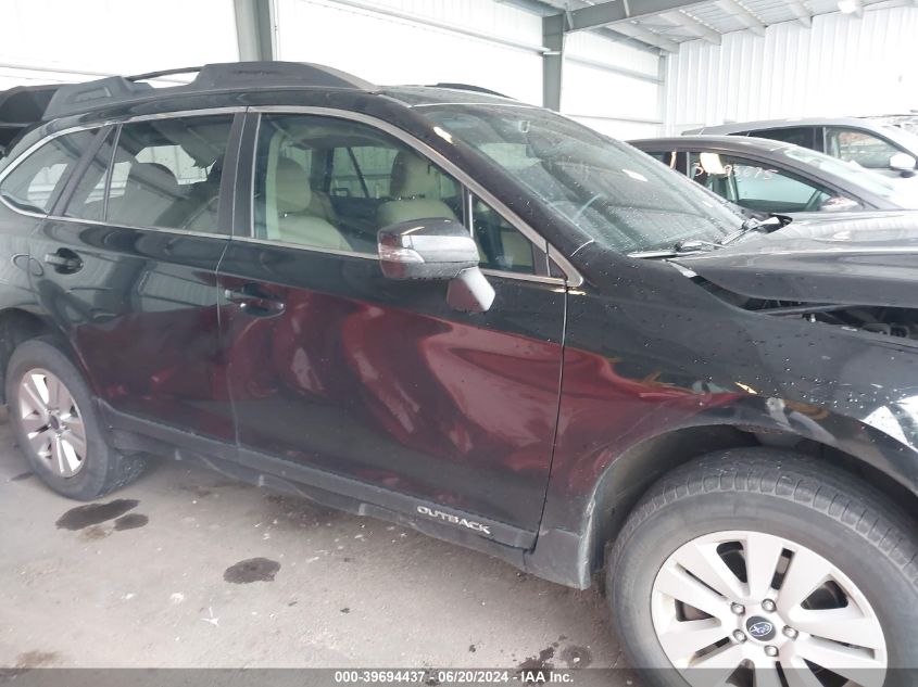 2015 Subaru Outback 2.5I Premium VIN: 4S4BSAFC5F3240559 Lot: 39694437