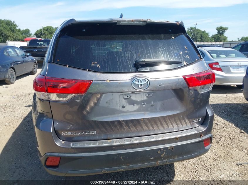2019 Toyota Highlander Se/Xle VIN: 5TDKZRFH1KS568273 Lot: 39694448