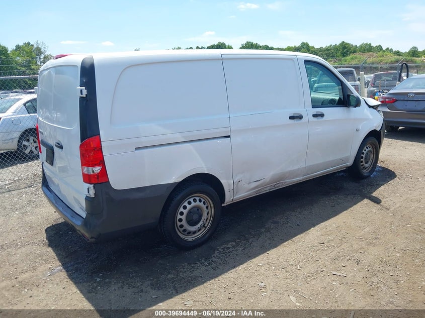 2017 Mercedes-Benz Metris VIN: WD3PG2EA0H3209055 Lot: 39694449