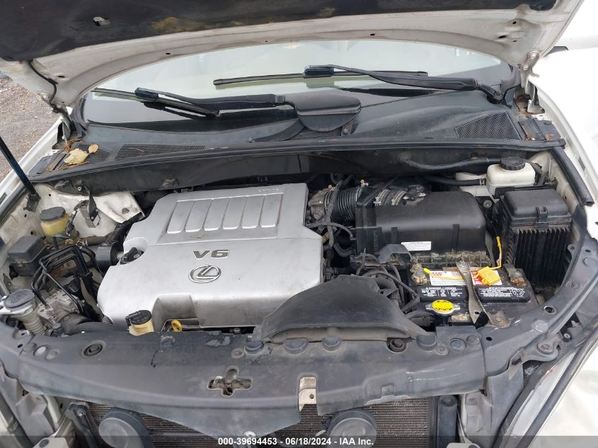 2008 Lexus Rx 350 VIN: 2T2GK31U78C050791 Lot: 39694453