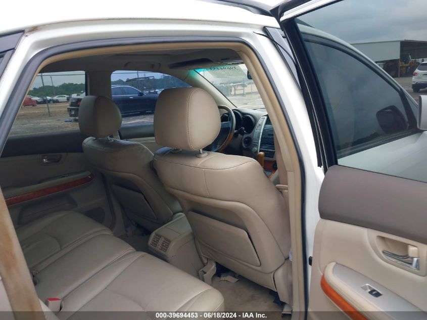 2008 Lexus Rx 350 VIN: 2T2GK31U78C050791 Lot: 39694453