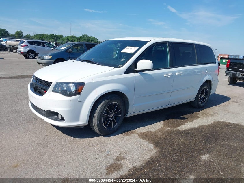 VIN 2C4RDGCG7HR549094 2017 DODGE GRAND CARAVAN SXT
