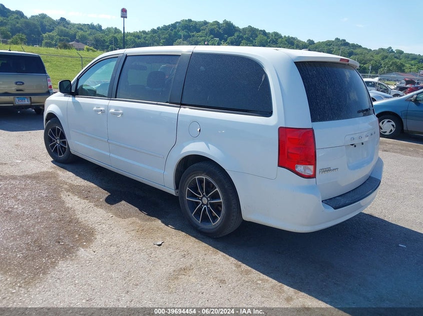 VIN 2C4RDGCG7HR549094 2017 DODGE GRAND CARAVAN SXT