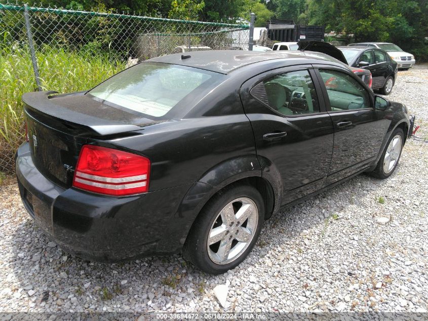 2008 Dodge Avenger R/T VIN: 1B3LD76M68N626737 Lot: 39694472