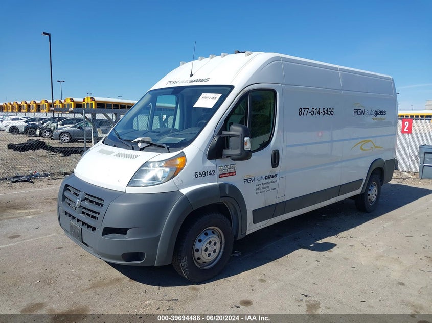 2017 Ram Promaster 2500 High Roof 159 Wb VIN: 3C6TRVDG7HE527132 Lot: 39694488