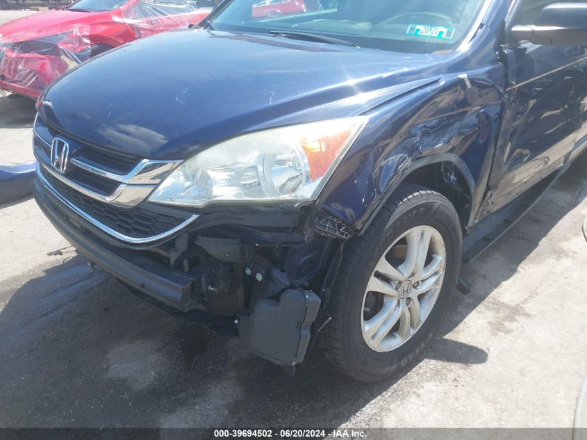 2010 Honda Cr-V Ex VIN: 5J6RE4H53AL047744 Lot: 39694502