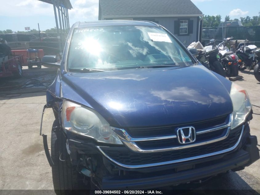 2010 Honda Cr-V Ex VIN: 5J6RE4H53AL047744 Lot: 39694502