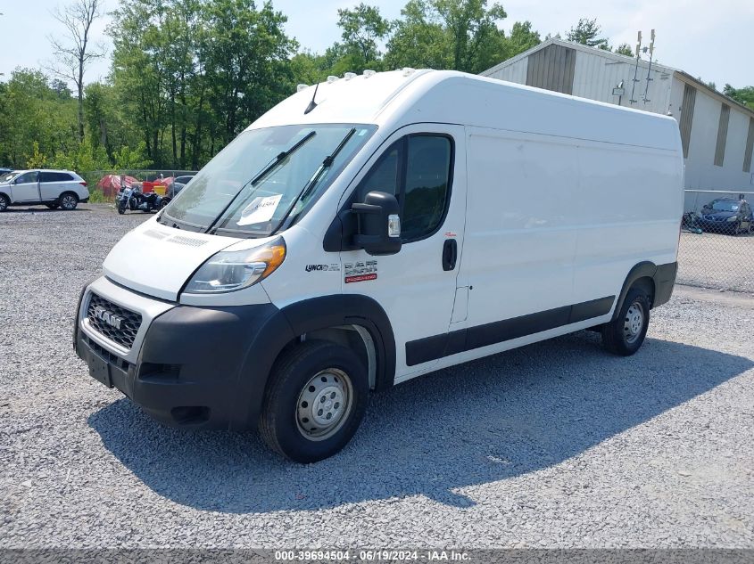 2022 Ram Promaster 2500 VIN: 3C6LRVDG9NE128556 Lot: 39694504