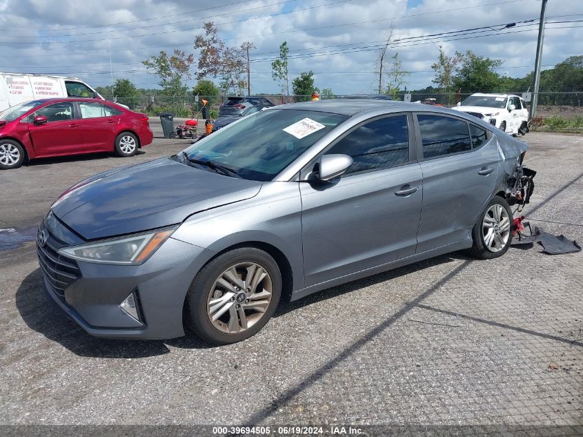 2019 Hyundai Elantra Sel/Value/Limited VIN: KMHD84LF4KU812930 Lot: 39694505