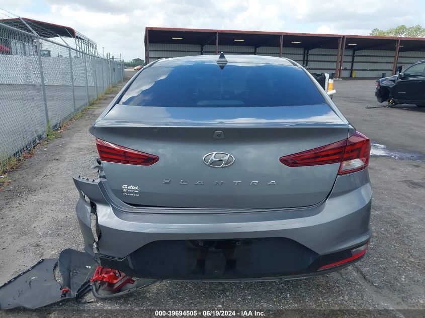 2019 Hyundai Elantra Sel/Value/Limited VIN: KMHD84LF4KU812930 Lot: 39694505