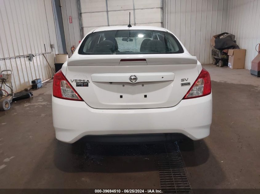 2017 Nissan Versa 1.6 Sv VIN: 3N1CN7APXHL825354 Lot: 39694510