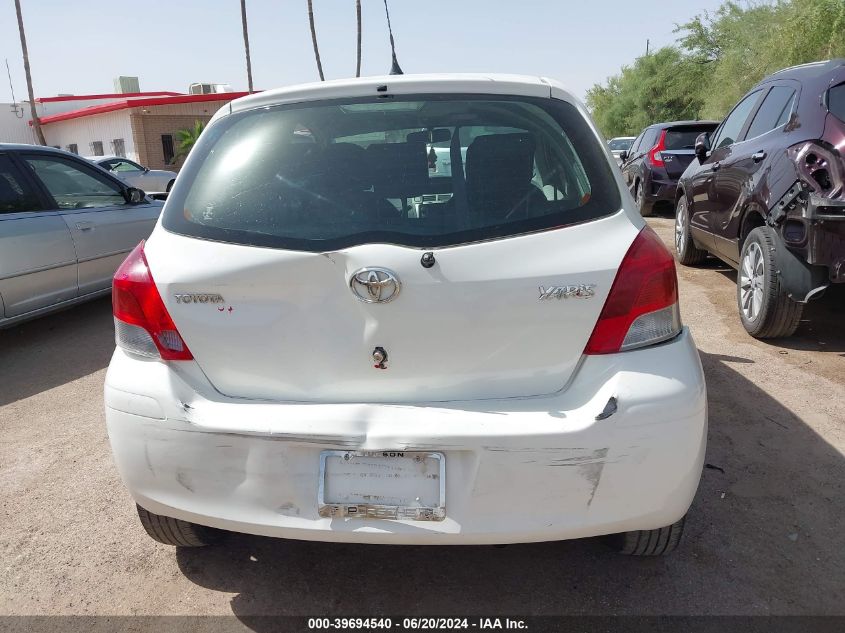 2010 Toyota Yaris VIN: JTDJT4K39A5282895 Lot: 39694540