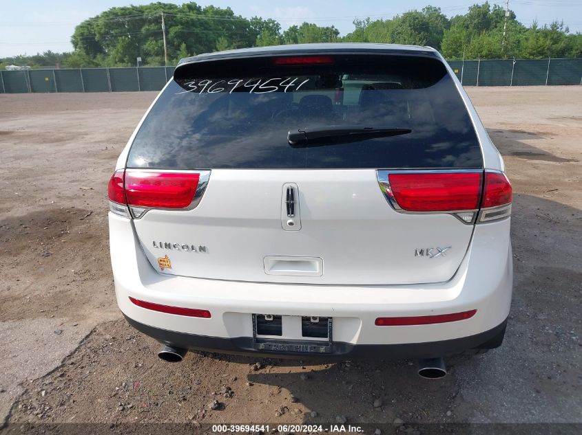 2013 Lincoln Mkx VIN: 2LMDJ6JK9DBL42102 Lot: 39694541