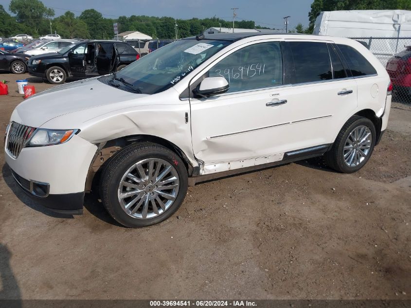 2013 Lincoln Mkx VIN: 2LMDJ6JK9DBL42102 Lot: 39694541