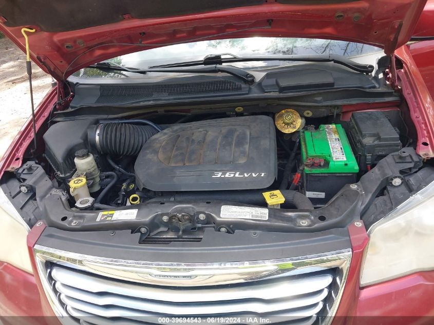 2013 Chrysler Town & Country Touring VIN: 2C4RC1BG2DR742636 Lot: 39694543