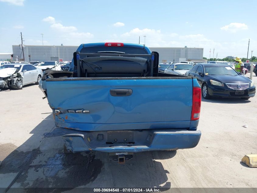 2002 Dodge Ram 1500 St VIN: 1D7HA18N52J265991 Lot: 39694548