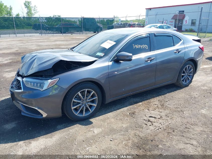 19UUB1F53JA007705 2018 Acura Tlx Tech Pkg