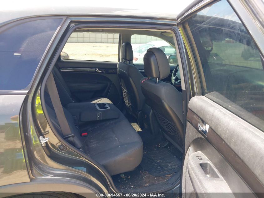 2013 Kia Sorento Lx VIN: 5XYKT3A11DG318279 Lot: 39694557