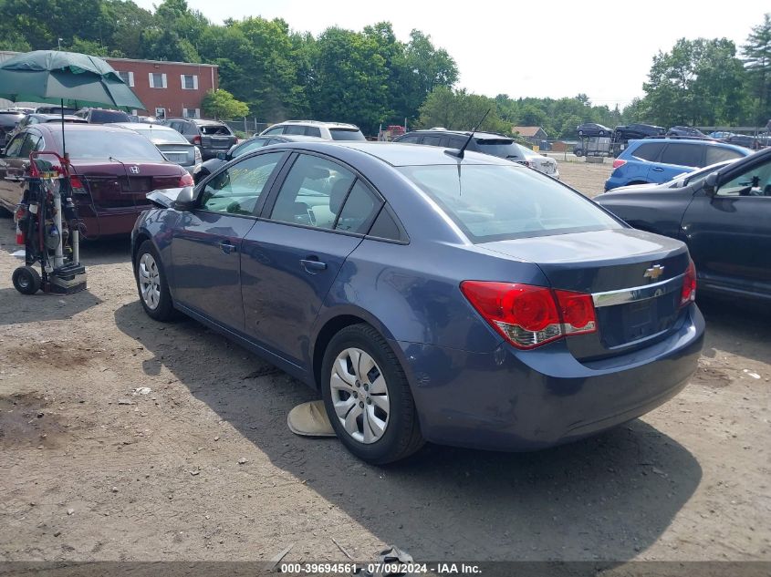 2014 Chevrolet Cruze Ls VIN: 1G1PA5SG2E7458438 Lot: 39694561