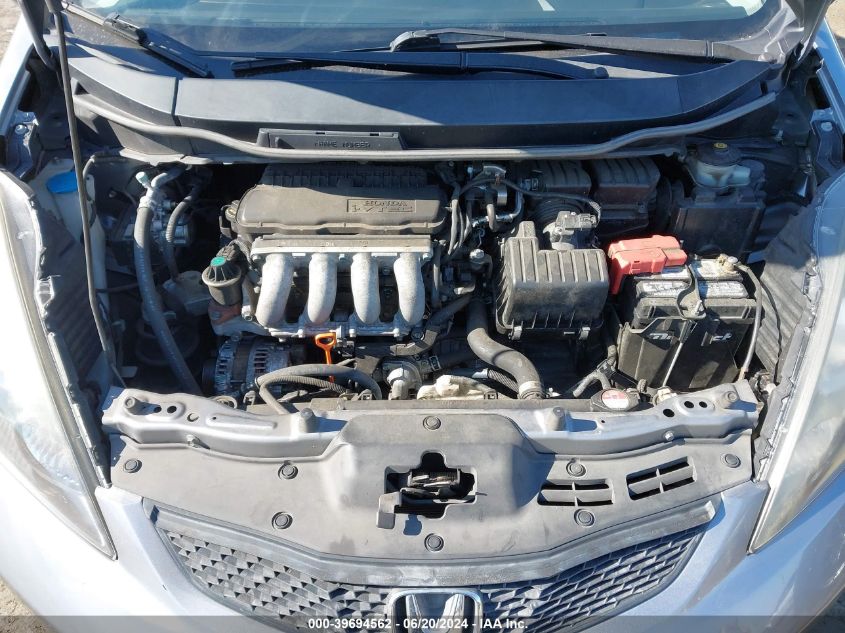 2010 Honda Fit VIN: JHMGE8G25AS002692 Lot: 39694562