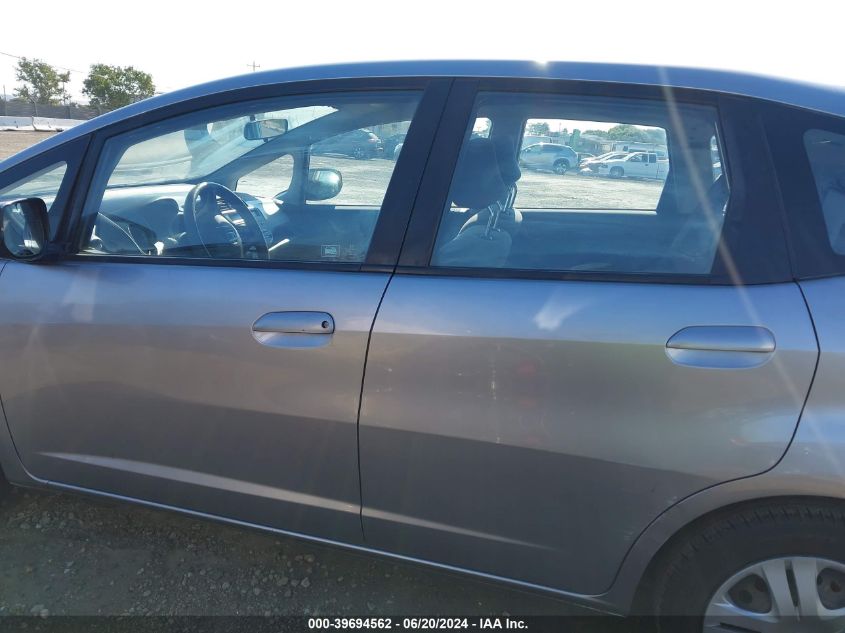 2010 Honda Fit VIN: JHMGE8G25AS002692 Lot: 39694562