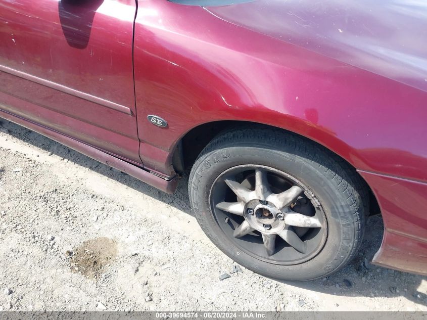 1999 Ford Contour Se VIN: 1FAFP66L4XK221809 Lot: 39694574