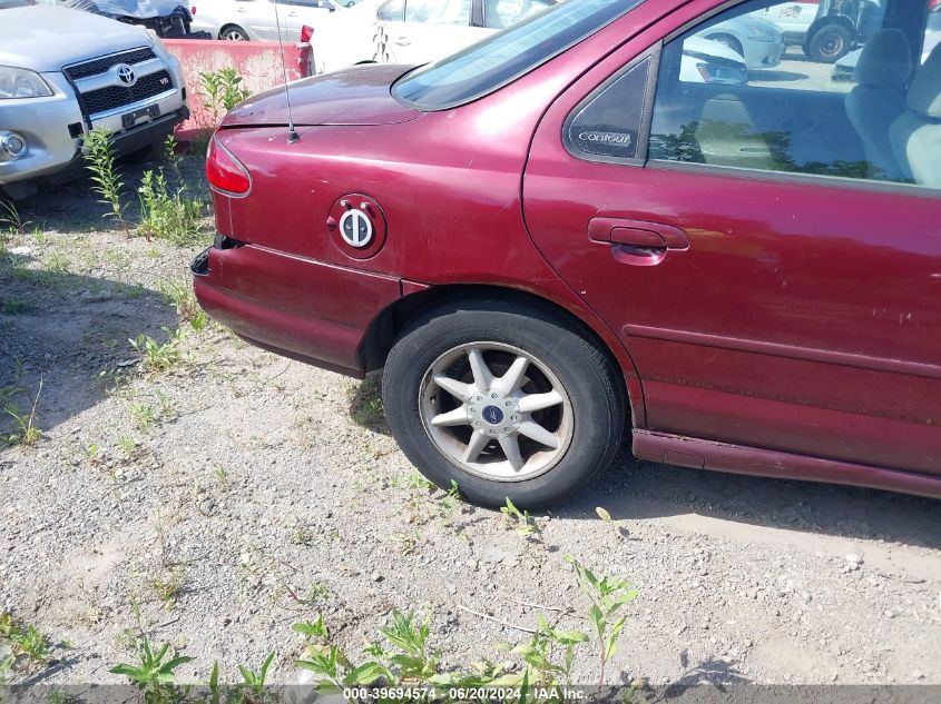 1999 Ford Contour Se VIN: 1FAFP66L4XK221809 Lot: 39694574