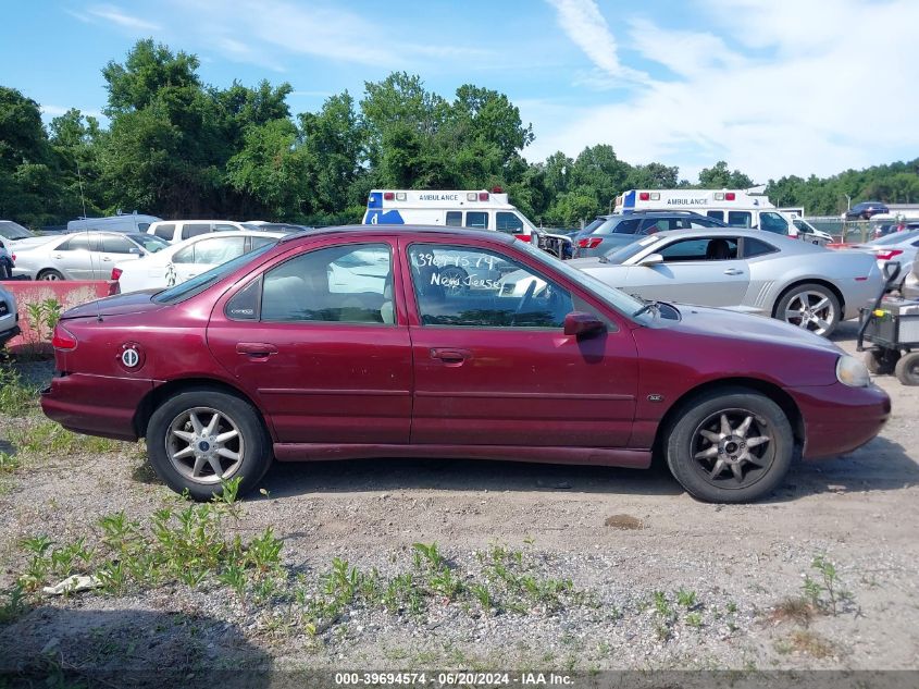 1999 Ford Contour Se VIN: 1FAFP66L4XK221809 Lot: 39694574