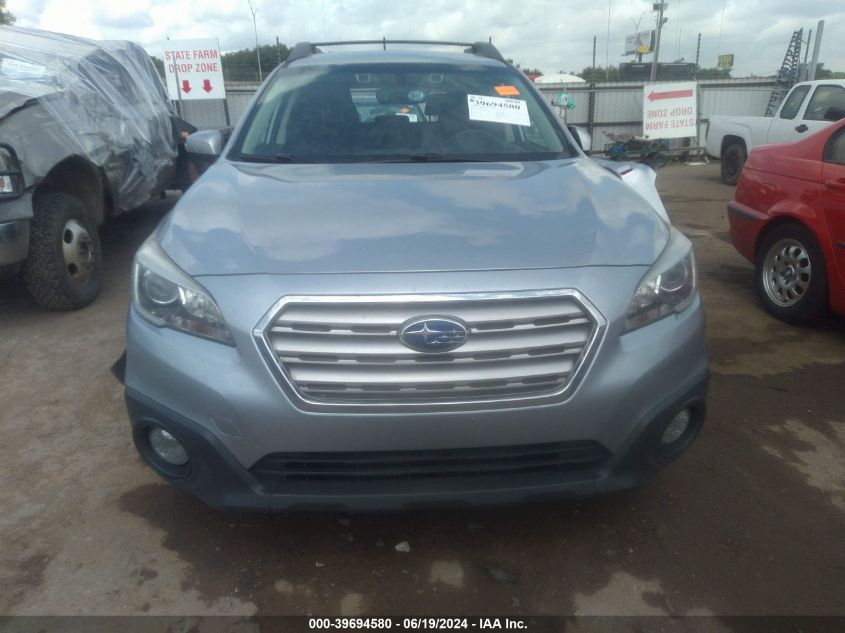 2017 Subaru Outback 2.5I Premium VIN: 4S4BSAFC1H3329287 Lot: 39694580