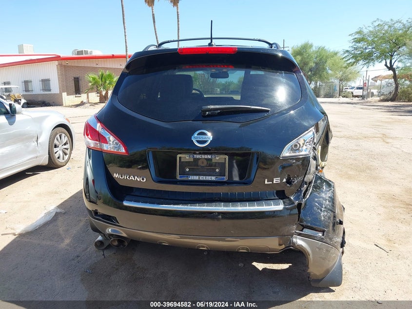 2011 Nissan Murano S/Sl/Le VIN: JN8AZ1MW3BW173482 Lot: 39694582