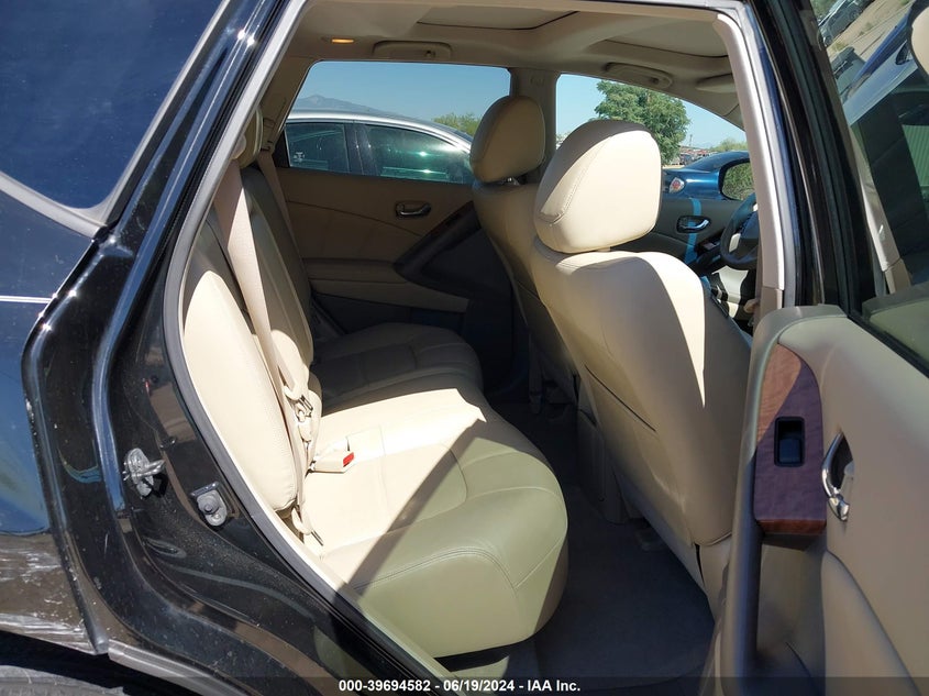 2011 Nissan Murano S/Sl/Le VIN: JN8AZ1MW3BW173482 Lot: 39694582
