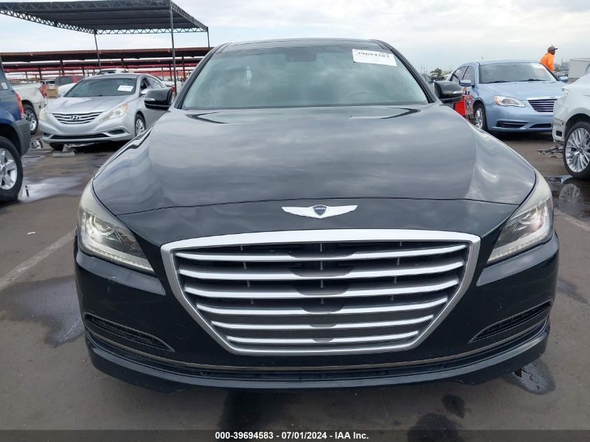 2015 Hyundai Genesis 3.8 VIN: KMHGN4JE3FU017650 Lot: 39694583