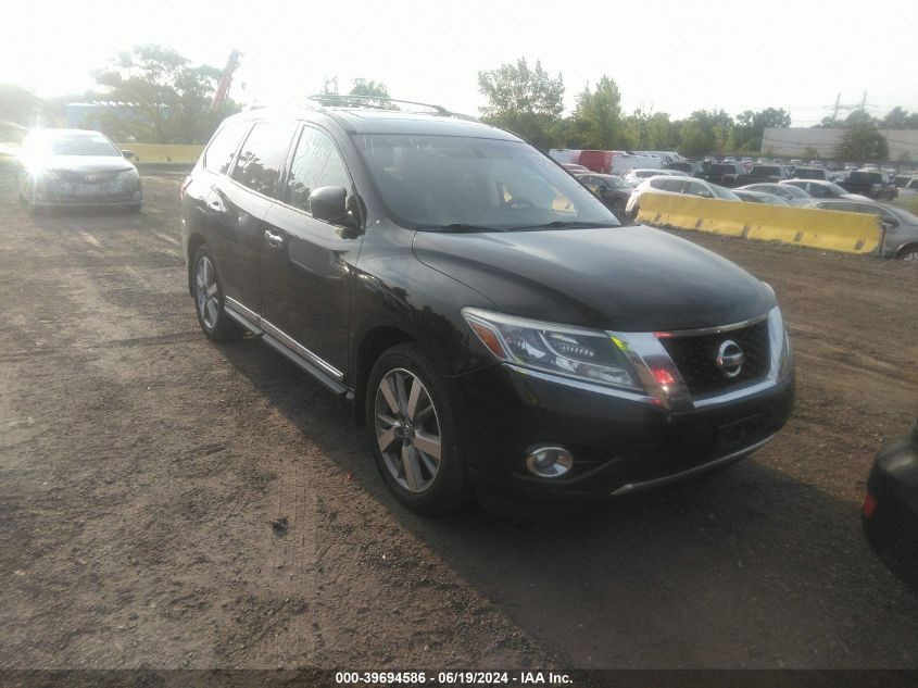 2014 Nissan Pathfinder Platinum VIN: 5N1AR2MM5EC655128 Lot: 39694586