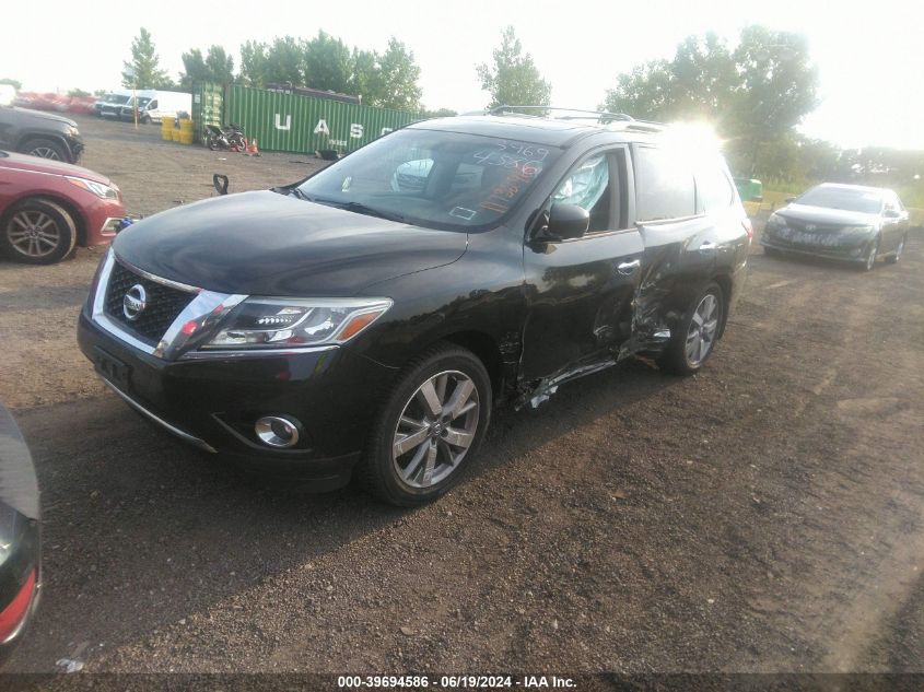 2014 Nissan Pathfinder Platinum VIN: 5N1AR2MM5EC655128 Lot: 39694586