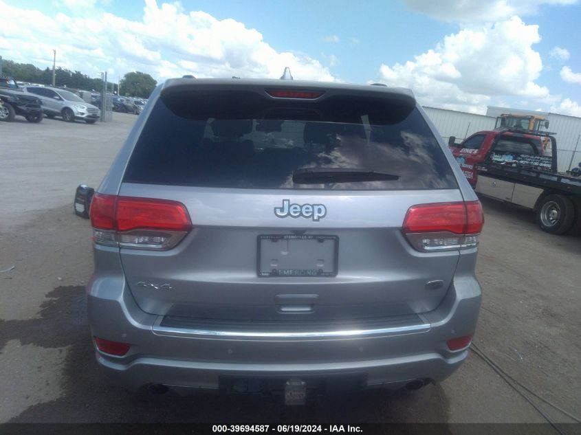 2015 Jeep Grand Cherokee Overland VIN: 1C4RJFCT0FC697805 Lot: 39694587